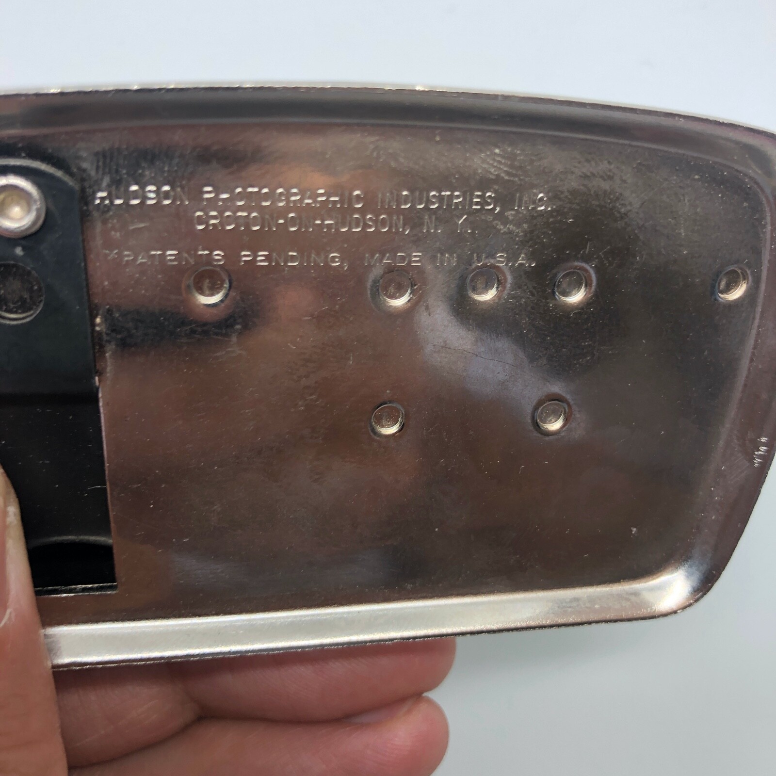 Quik Splice HPI 8mm Film Splicer Hand Size Hudson Photographic Vintage Tool