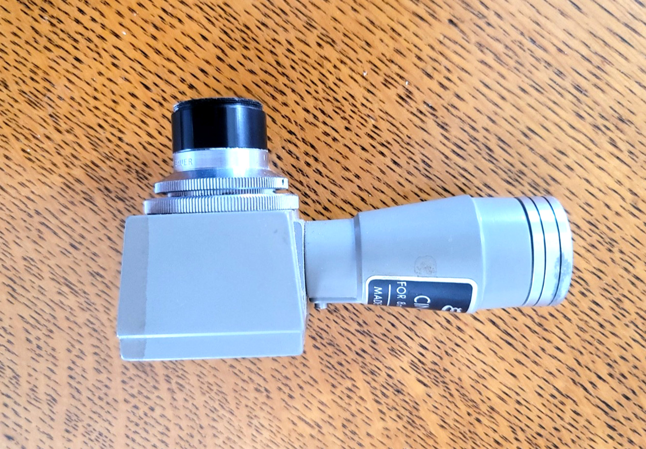VTG ELGEET Cineflex Reflex Viewer and Opto Aligner for 8mm Motion Picture Camera