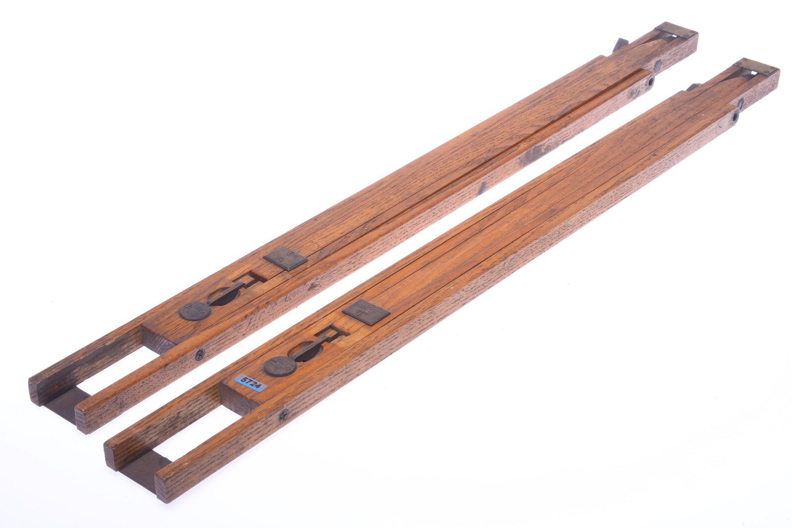✅ ANTIQUE WOOD TRIPOD 147CM, 57.87″ THORNTON? ROSS? LANCASTER? FIELD CAMERAS
