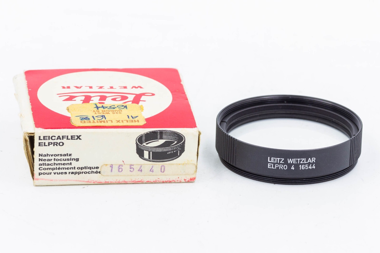 Leitz Leicaflex ELPRO 4 Close Up Lens 55mm Filter Size EX