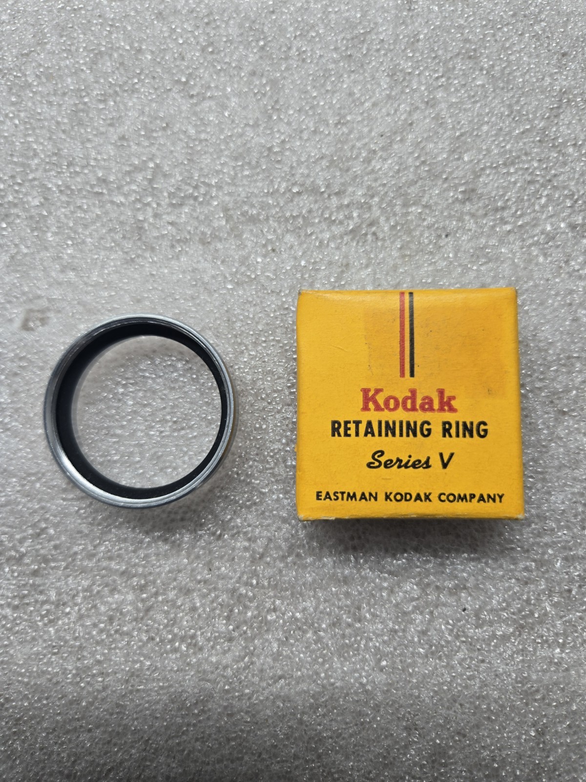 Vintage Kodak Retaining Ring Series V In Original Box
