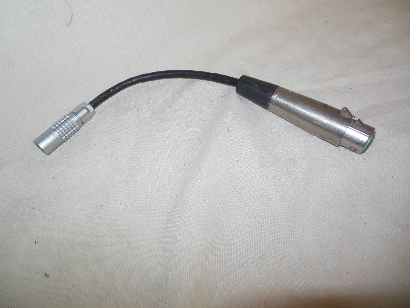 MICRO FORCE TO J4 ZOOM MOTOR PIGTAIL 4 PIN XLR RED ARRI MITCHELL