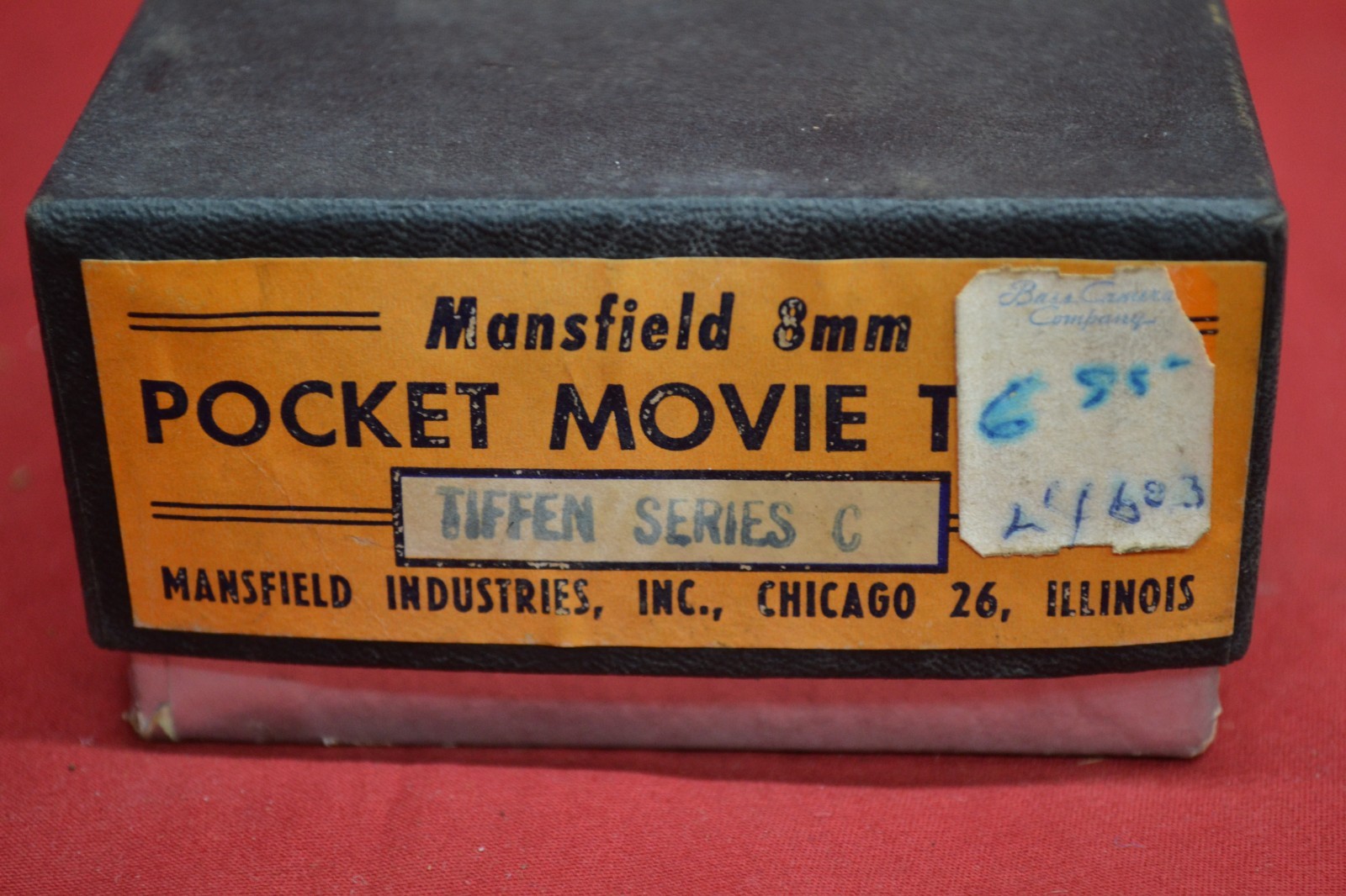 VINTAGE MANSFIED POCKET TITLER FOR 8MM MOVIE CAMERA * IN ORIG BOX