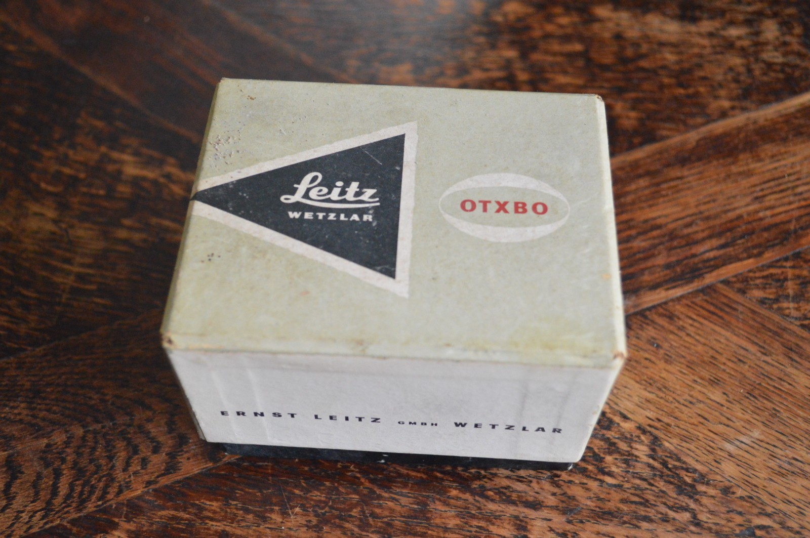 LEICA LEITZ WETZLAR LEICA BRAND VISOFLEX OTXBO PRISM VIEW FINDER WITH BOX