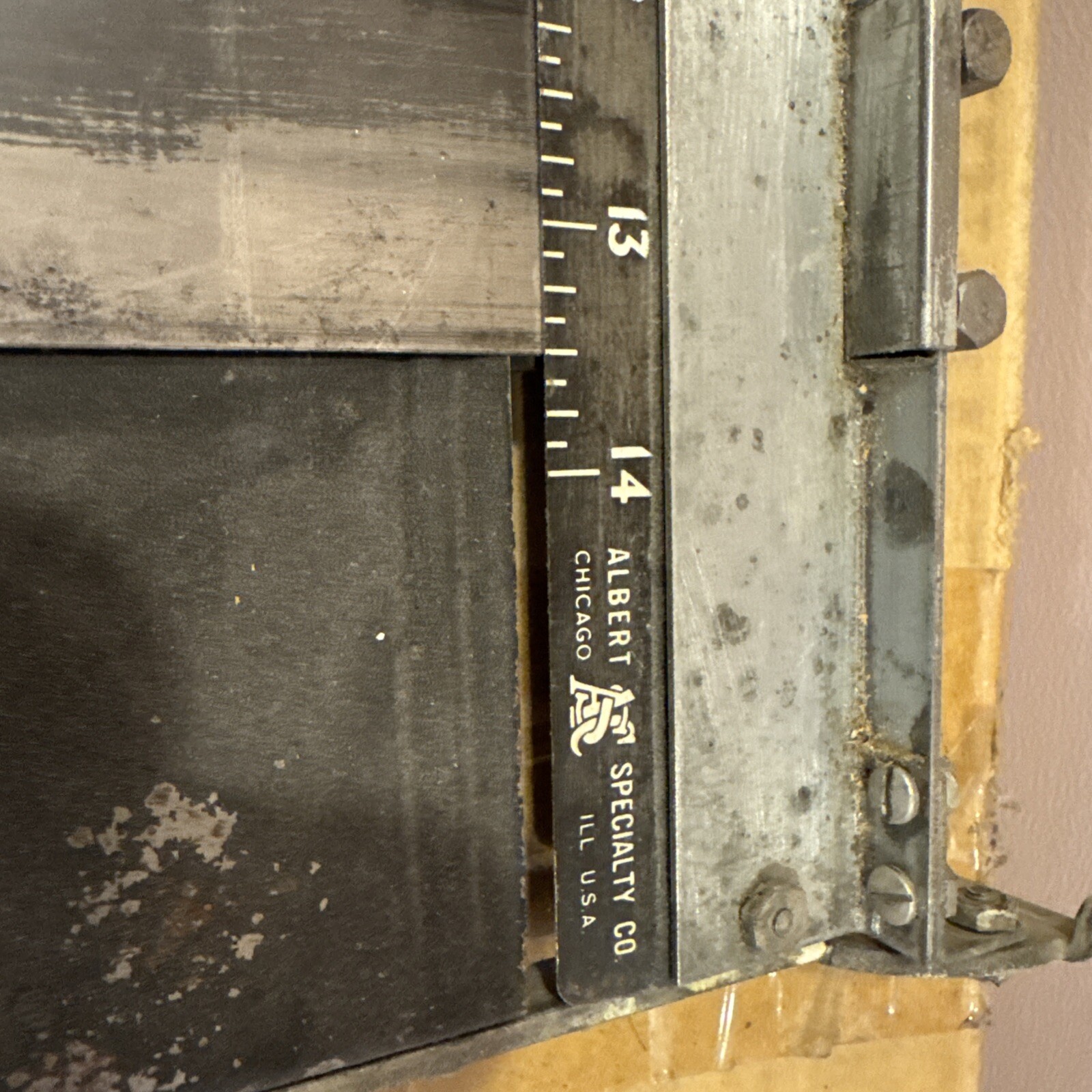 VINTAGE ALBERT SPECIALTY CO~PHOTOGRAPY, 11″X14″, ENLARGING EASEL~DARKROOM.