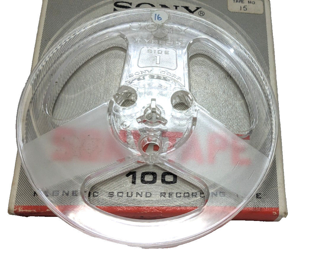 1x SONY BOXED 5″ / 200FT 8mm Cine Film Reel to Reel Empty Take Up Spool