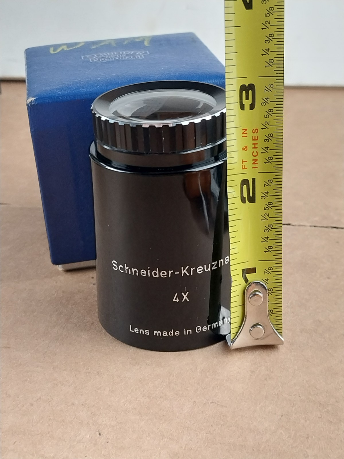 Vintage Schneider Kreuznach 4x Lupe Loupe Made in Germany