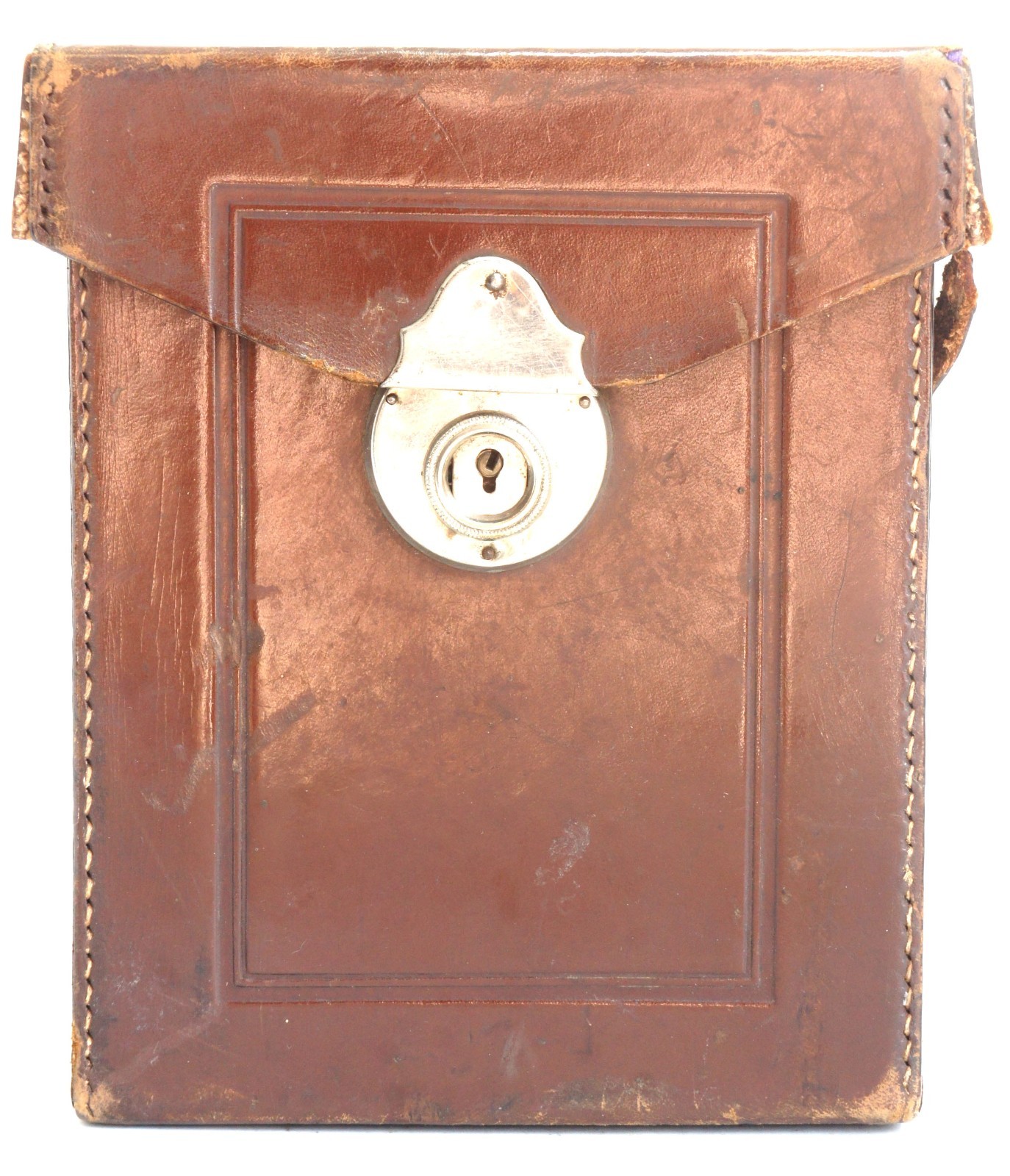 Antique Leather Camera Case 9×12 Velvet Lined for Zeiss Ikon Voigtlander ICA