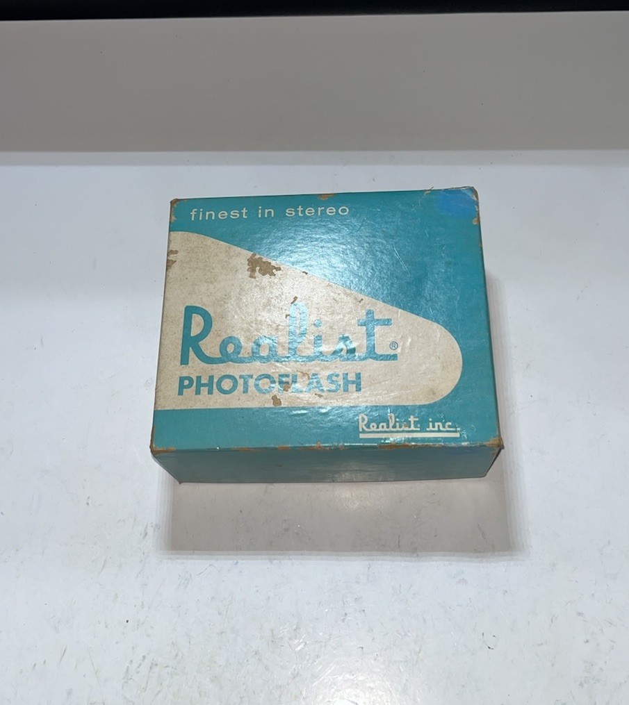 Vintage Stereo Realist Photoflash Reflector Attachment David White Co. UNTESTED