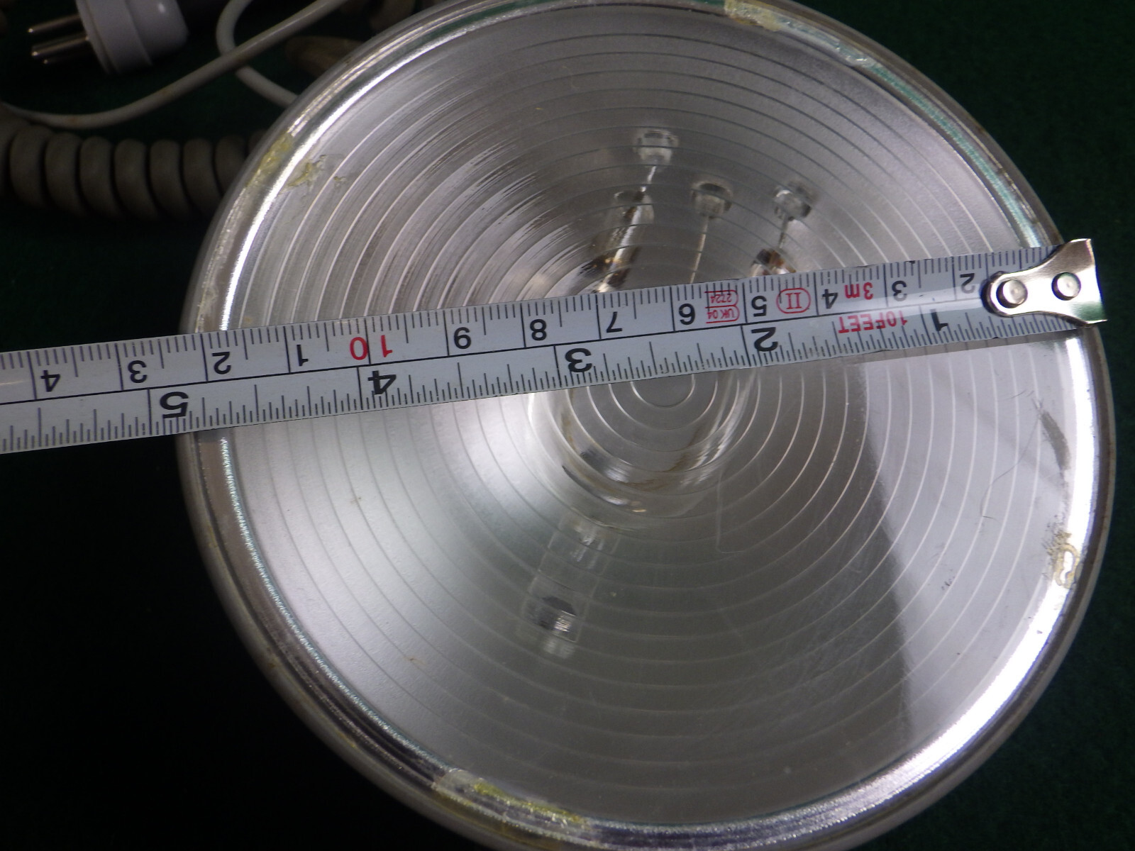 Vintage Minicam Speedlight 100 camera strobe/flash PARTS 5″ dia 1970s