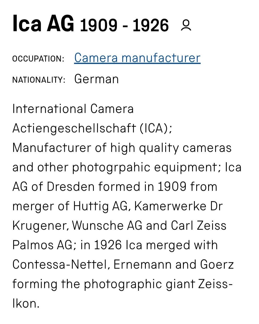Ica AG Dresden Photgraphic Plate Cartridges – Early, Numbered Set of 3 in…
