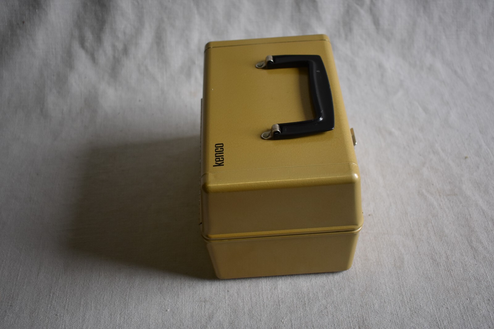Vintage Kenco Movie Film Library Chest Box 8mm W/5 Carson 200 ft Reel and Can