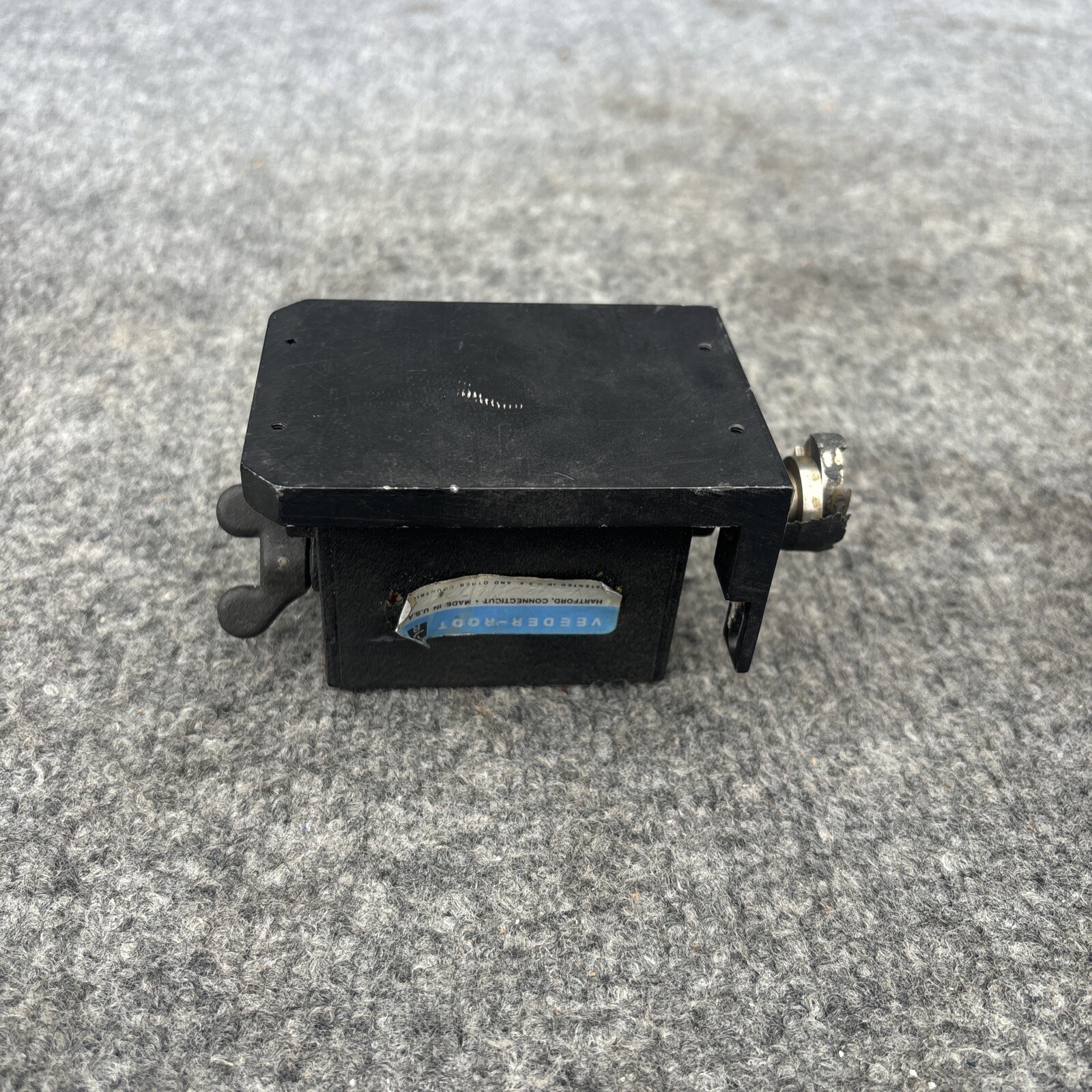 Veeder-Root CV-292-H6024 Vintage 4 digit Analog Counter Used