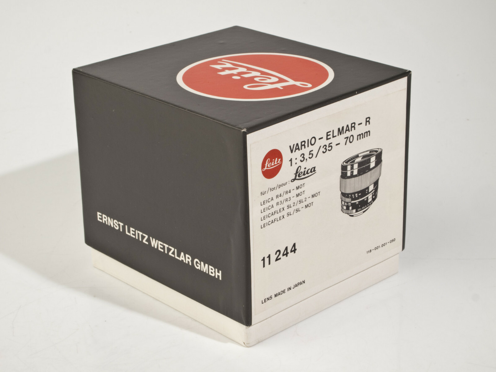 Leitz Leica Empty Box for Vario-Elmar-R 3.5 / 35-70mm