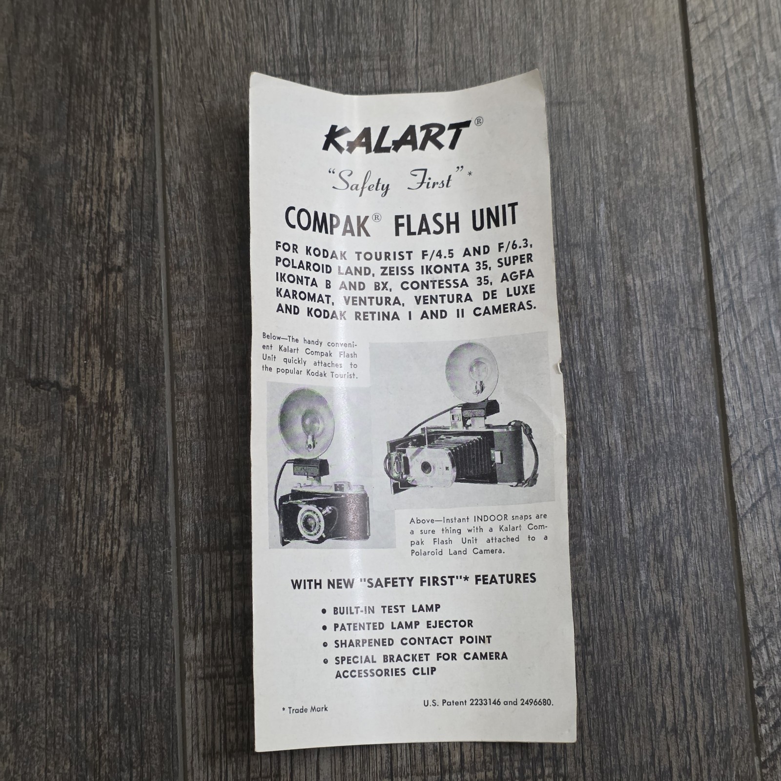 Vintage Kalart Speed Photo Flash Attachment