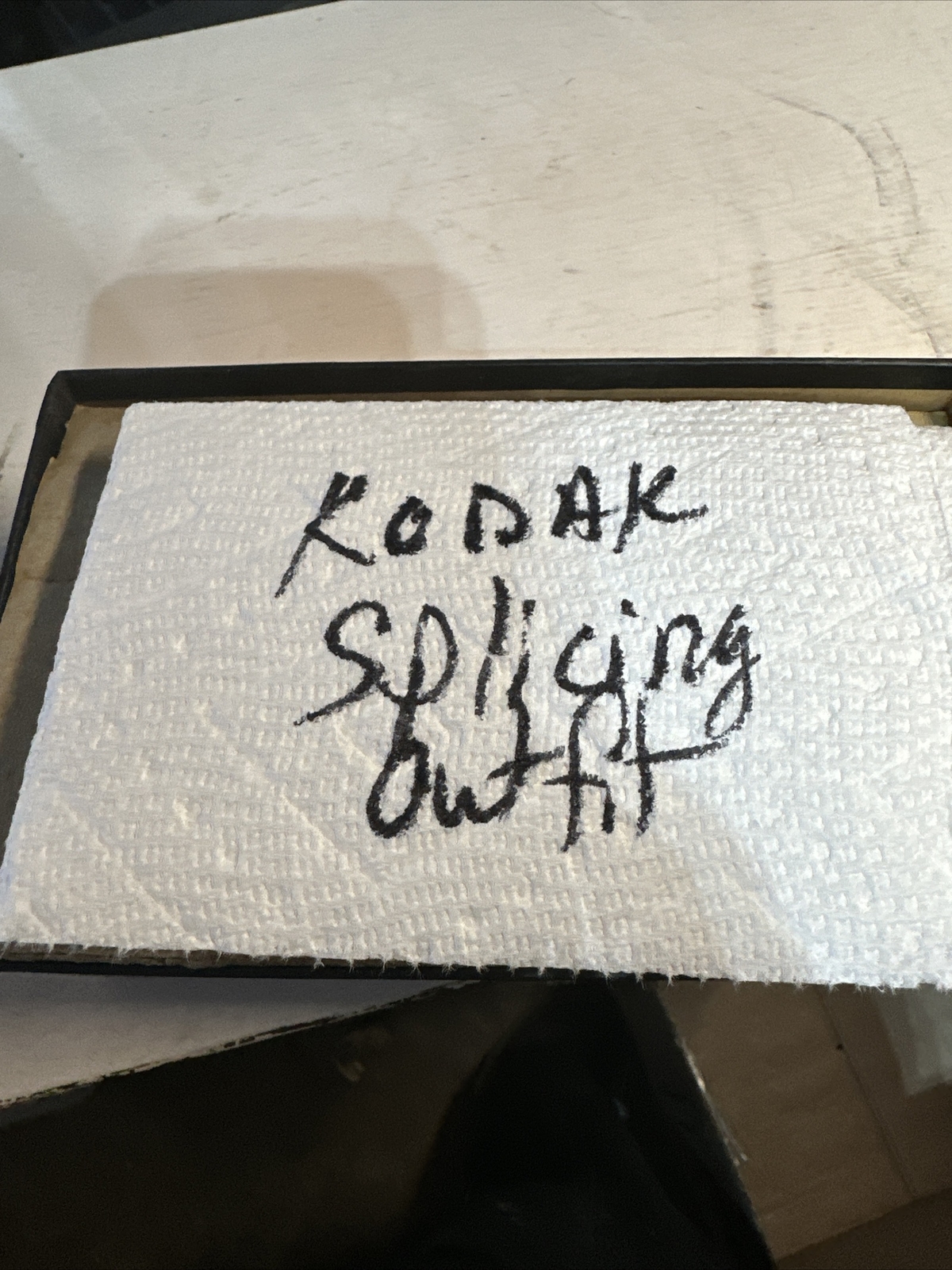 Vintage Kodascope Eight Film Splicing Outfit Collectable Photography prop parts