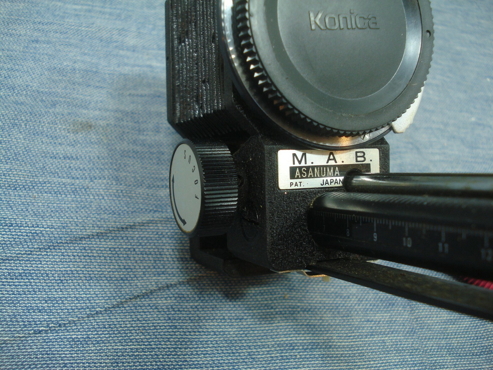 M.A.B Asanuma Japan Macro Sliding Rail Bellows ,Focusing Attachment LQQK!!