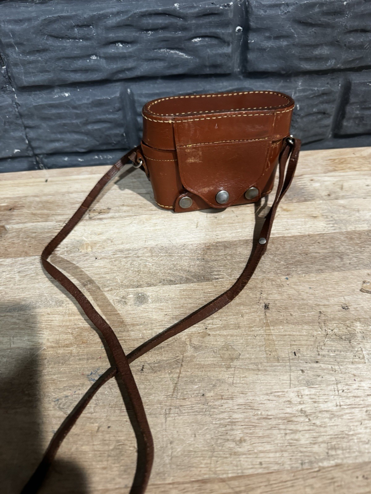 VINTAGE KODAK RETINETTE CAMERA LEATHER FIELD CASE