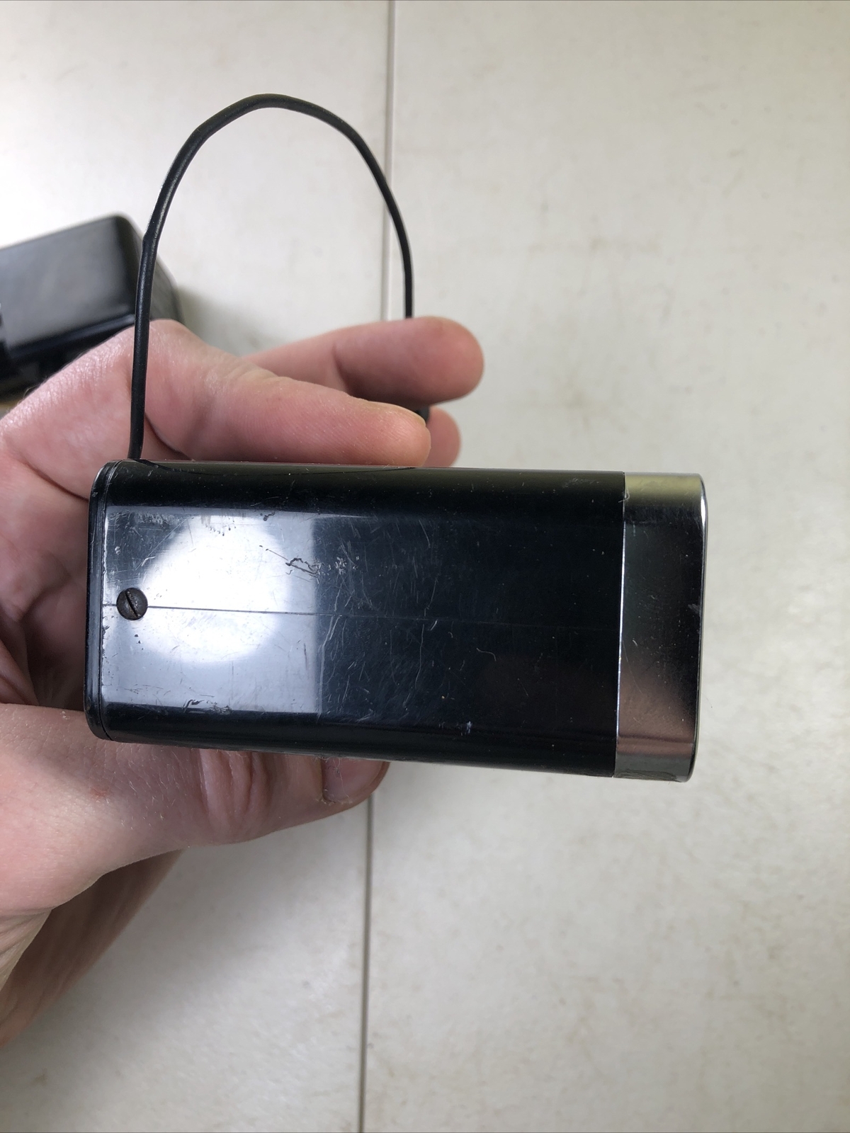 Vintage Metz Mecablitz 185 Flash W/ Original Power Cord & Adapter