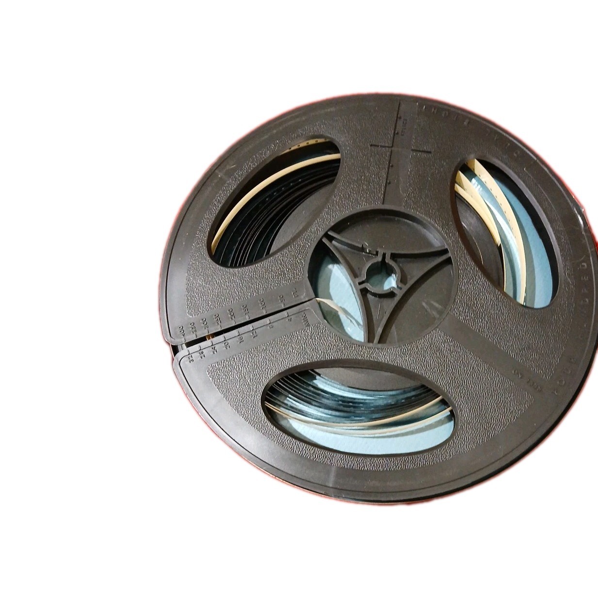 Kenco Burlington Vintage Movie Reel & Case Memorabilia Or Decorational