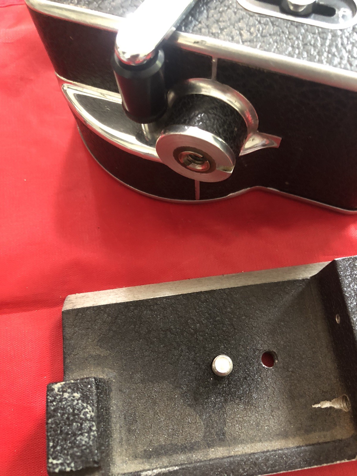 Bolex Base plate For Bolex H16 or H8 Reflex and Non Reflex cameras