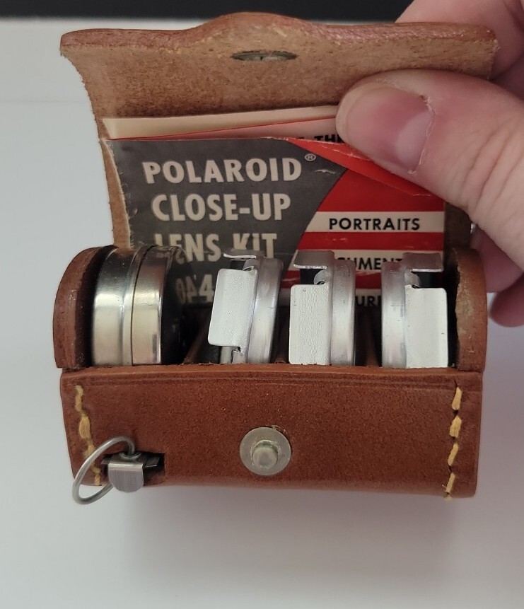 Vintage POLAROID Close Up Lens Kit # 540 w/ Original Measuring Tape