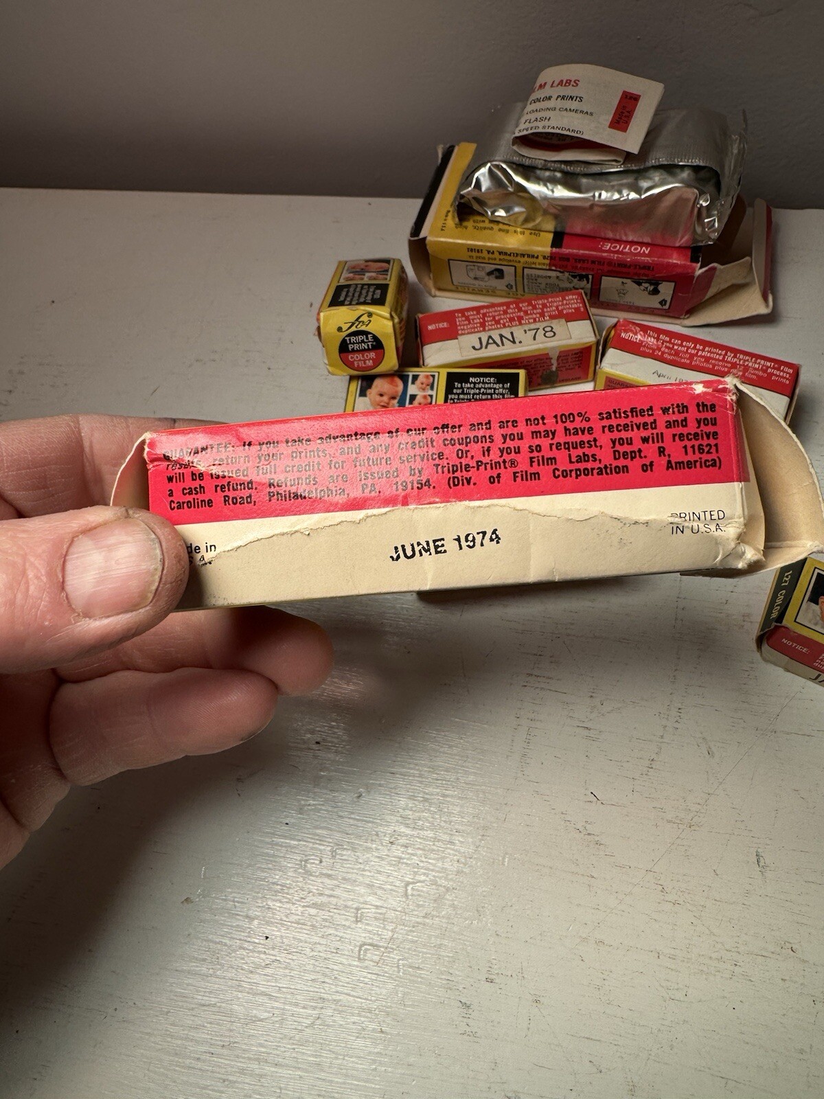 Vintage 1970’s FCA Film Lot