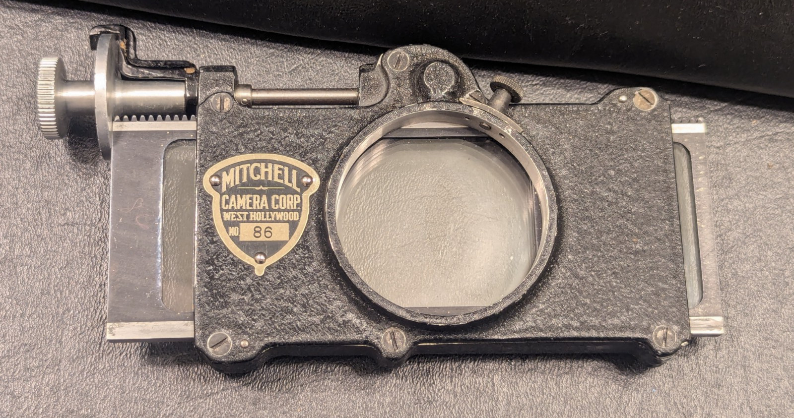 Mitchell Camera Corp., West Hollywood, CA. Image Diffuser Accessory c. 1930-40s