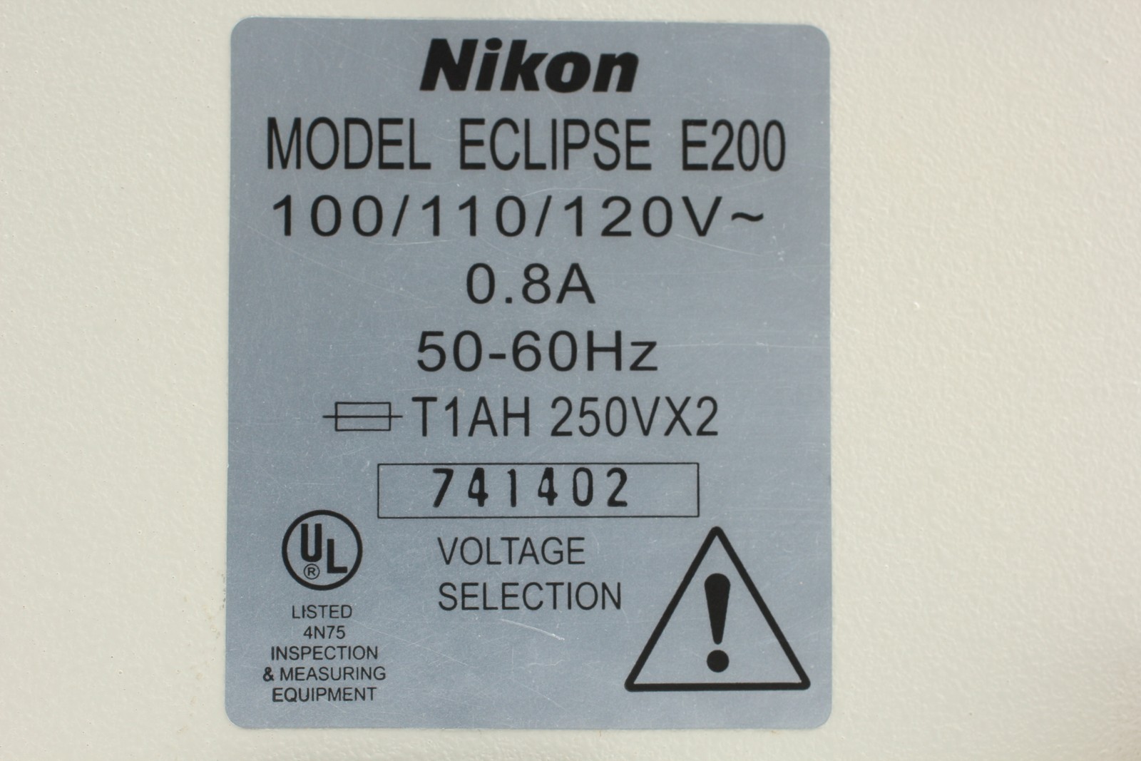 [MINT] Nikon Eclipse E200 Microscope E Plan 4x 10x 40x 100x Oil lens From Japan