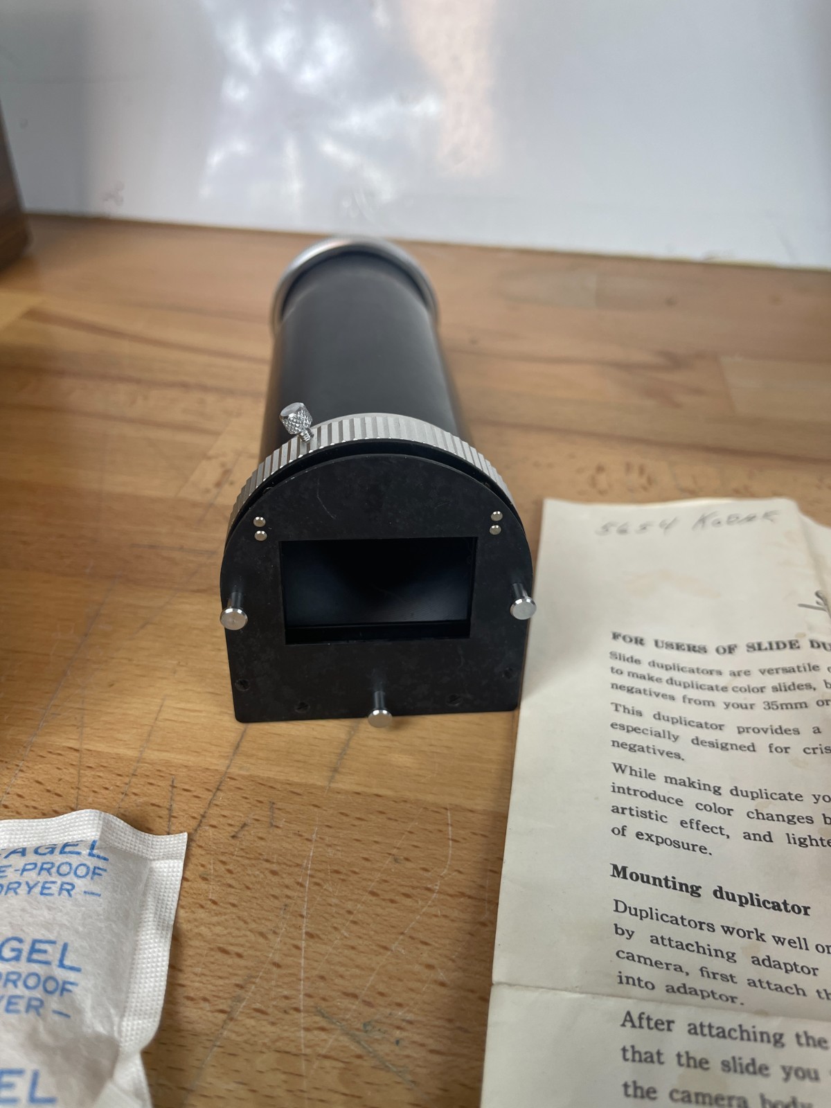 Vintage LENTAR Slide Duplicator – Complete in Box w/ Instructions