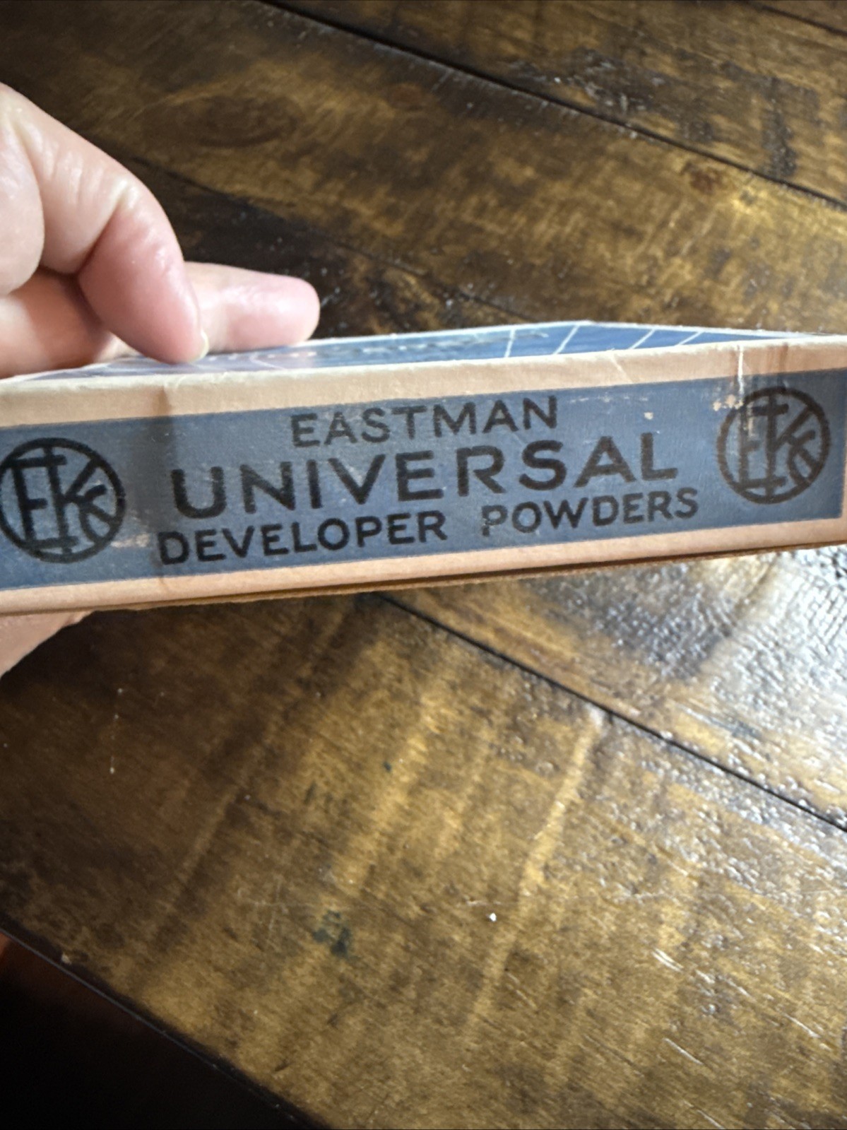Eastman Kodak Universal Developing Powders, 5 Tubes in Original Box For Display