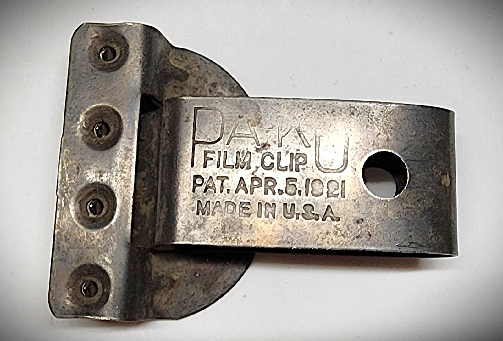 Vintage PAKO Darkroom Film Hanging Drying Clip / Hangers, Medium Format 6×6
