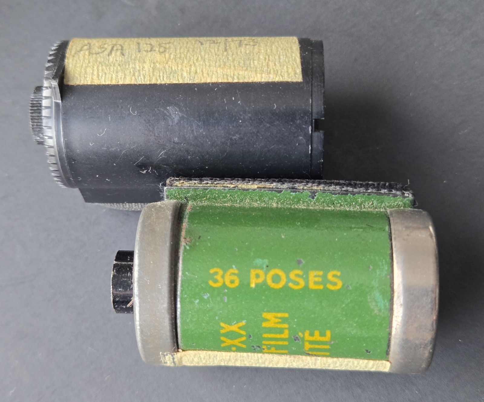 Vintage Film Tin Canister 4 in Eastman Kodak Co Rolls Tube Negatives Photography