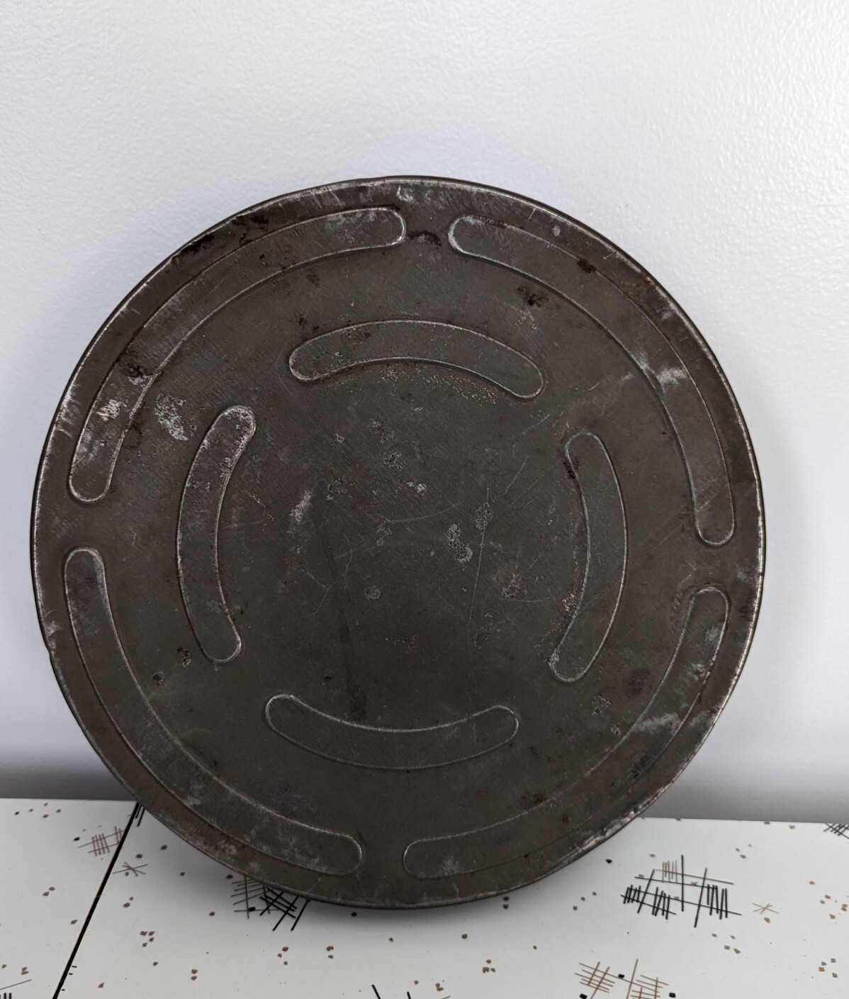Kodak Vintage Eastman Company Rochester 10.5 Metal Film Reel Canister Case Empty