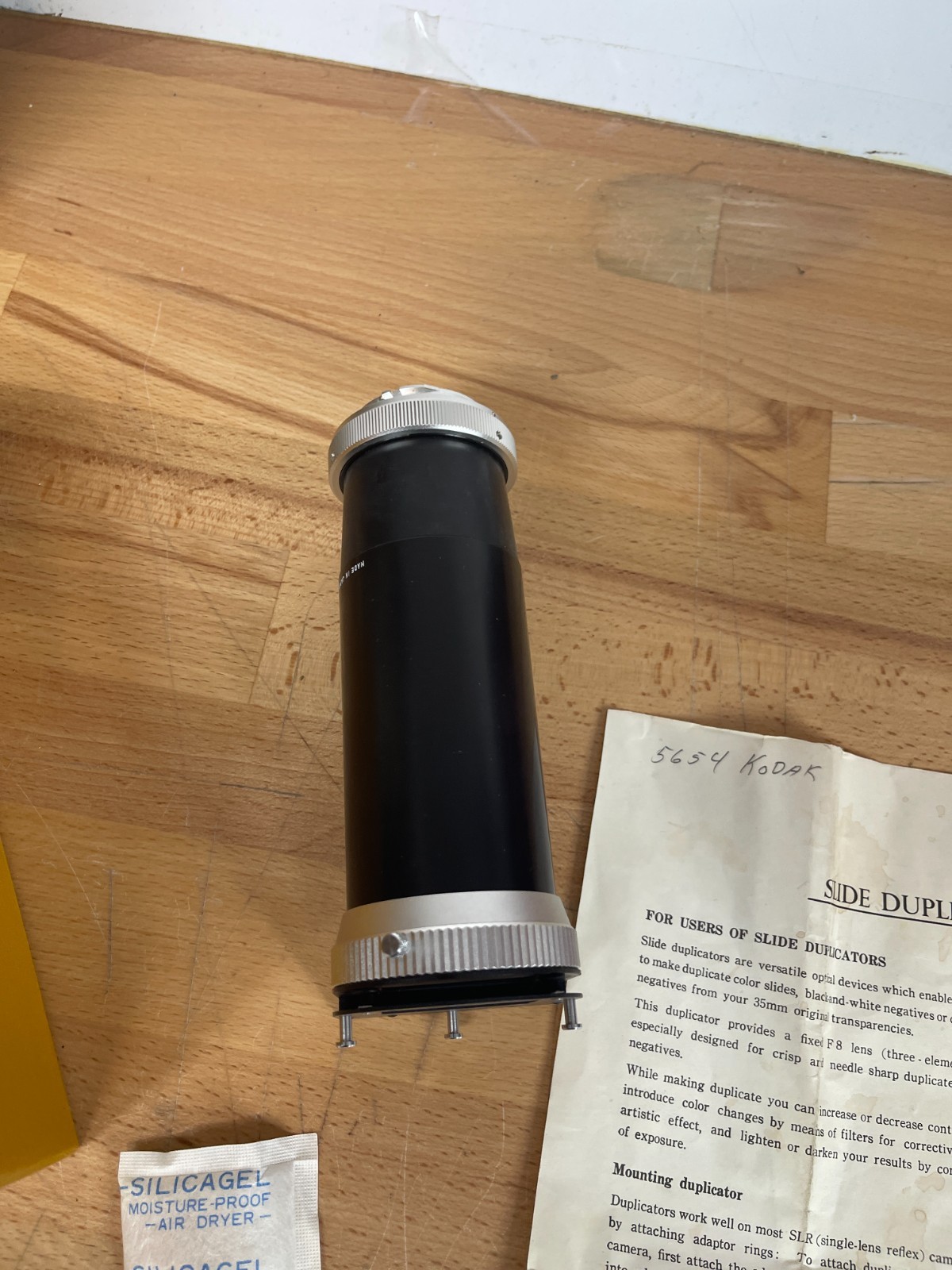 Vintage LENTAR Slide Duplicator – Complete in Box w/ Instructions