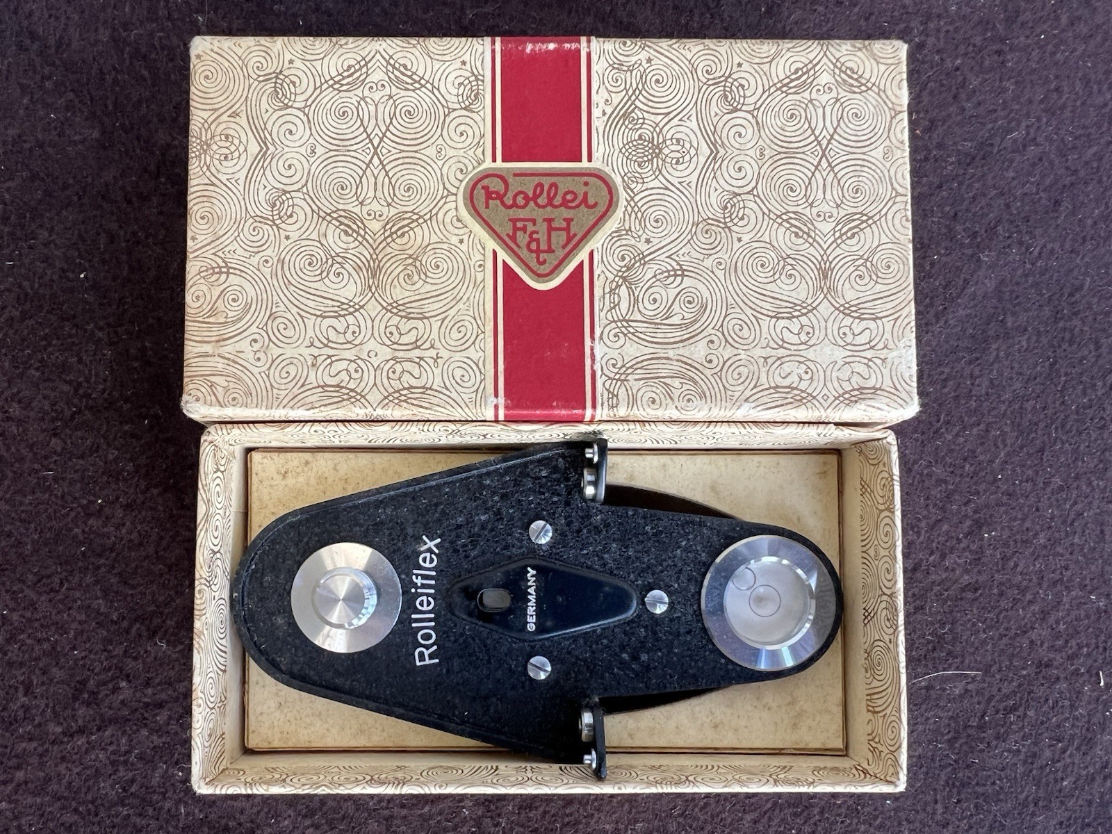 Vintage Clean In Box Rolleiflex Panorama Head