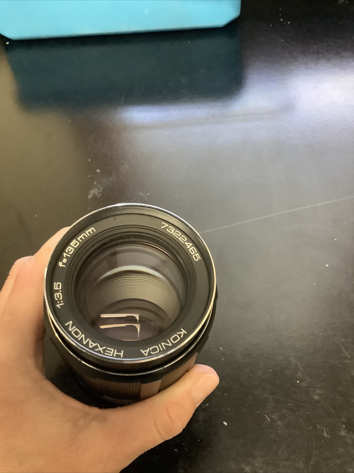 KONICA HEXANON F=135 MM 1:3.5 Lens