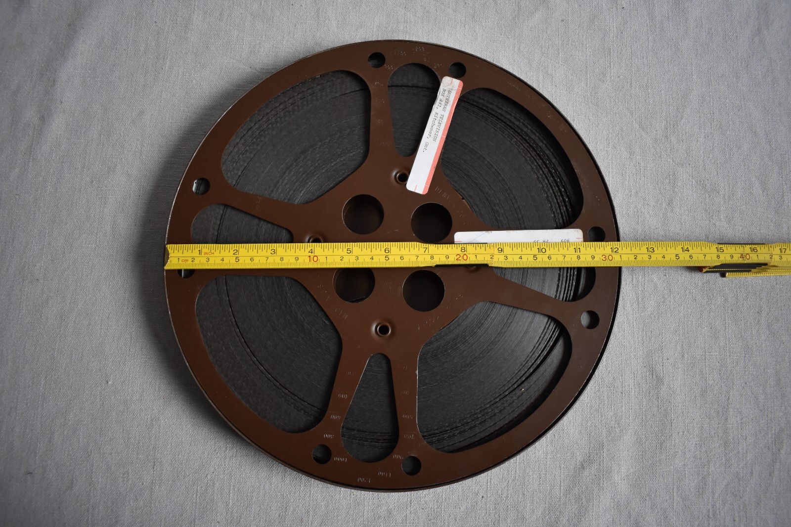 Vintage 16MM Film The Bells of Easter Lutheran Church Goldberg Bros Reel Can