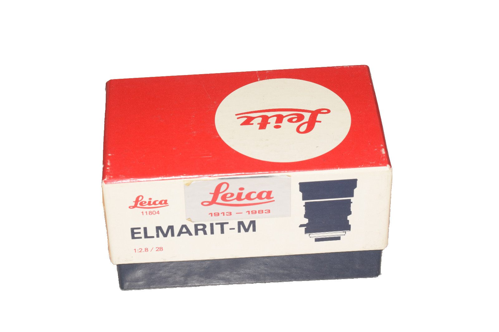 Orginal Box Leica For Lens Leitz Wetzlar Elmarit M 2.8/28mm 11804 1913-1983