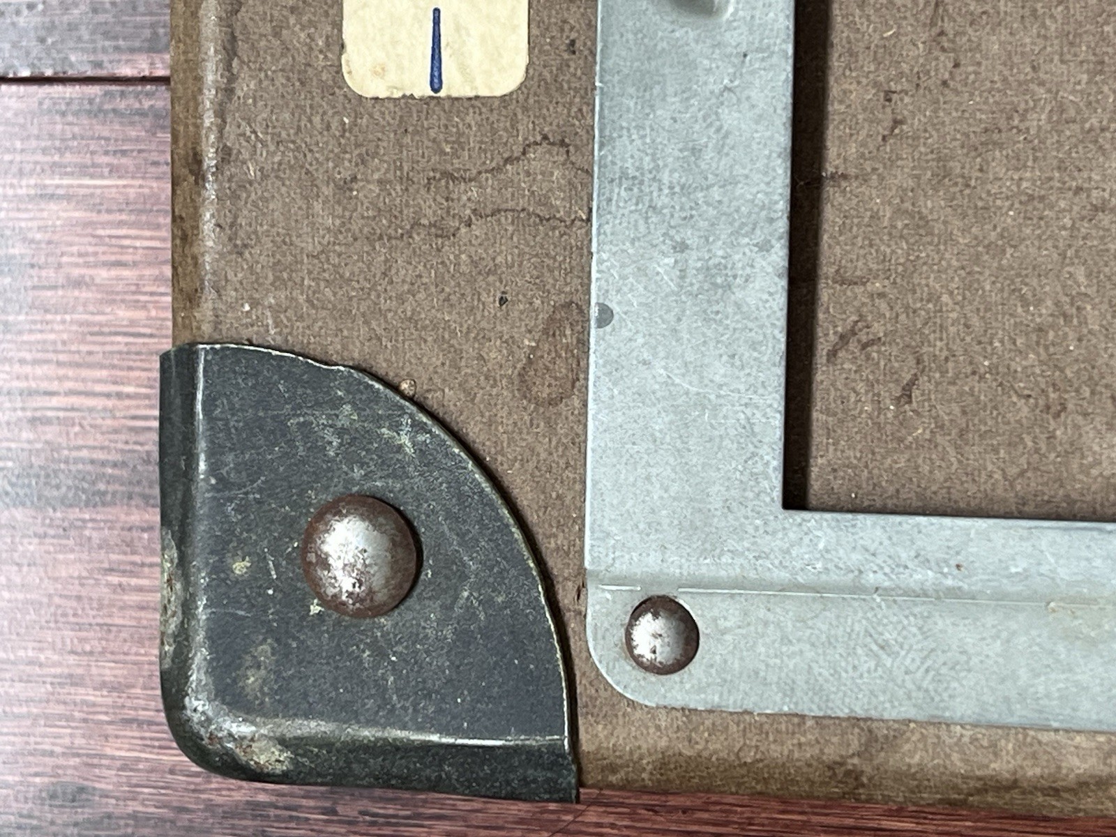 Vintage Compco Film Reel Canister Shipping Box Strap 16mm 400 Feet USA 1968