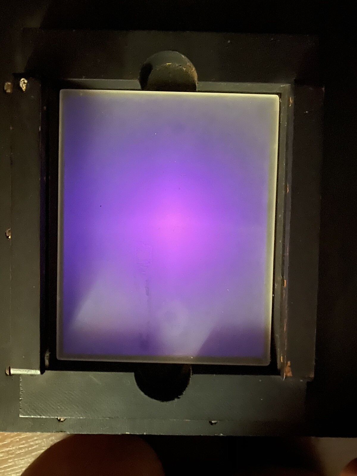 Antique Curtis Color Glass Plate Negative Contact Printer Photograph Darkroom