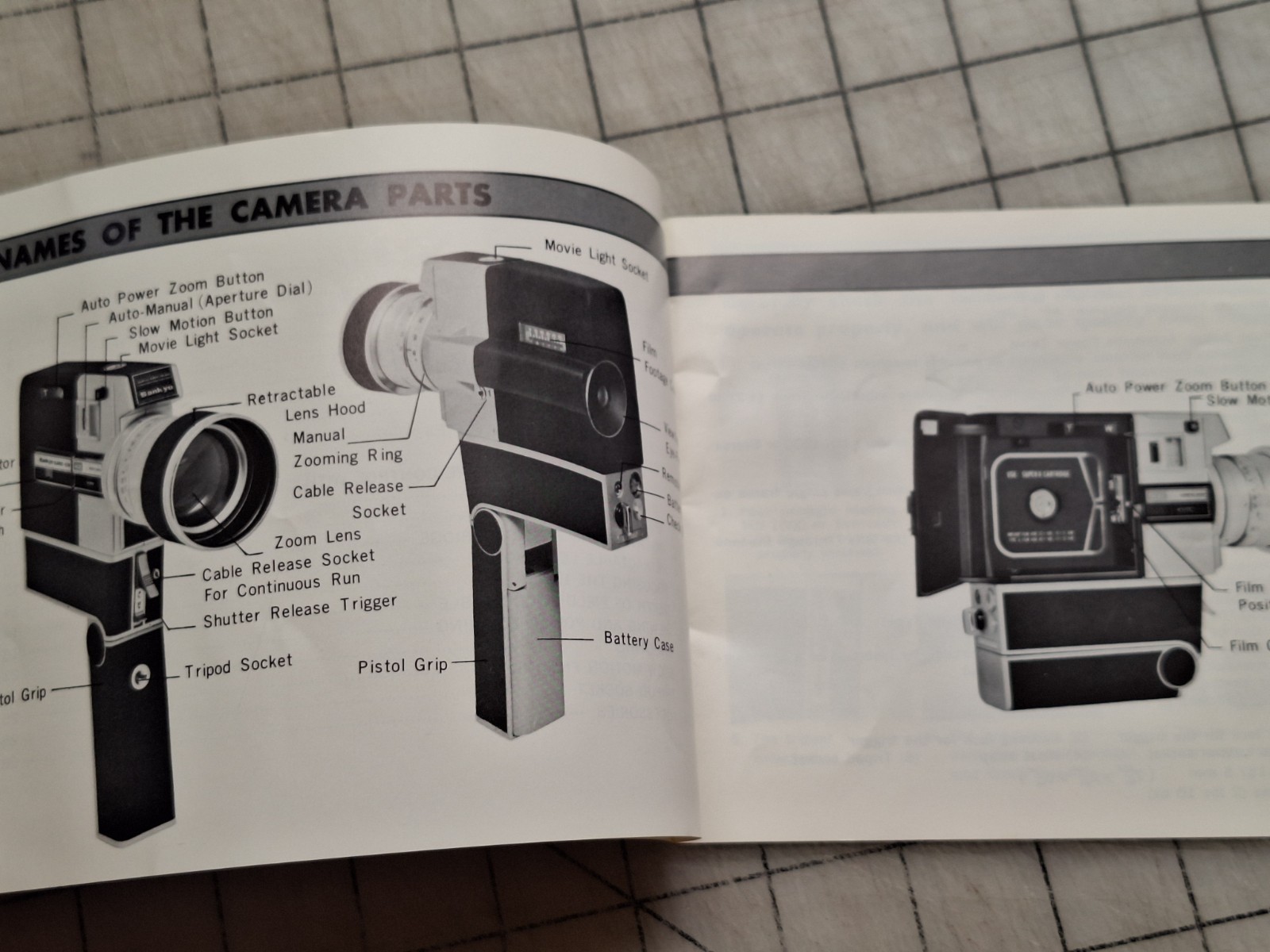 Vtg JC PENNEY SUPER 8 MOVIE CAMERA 6to1 Zoom by Sankyo Instruction Manual