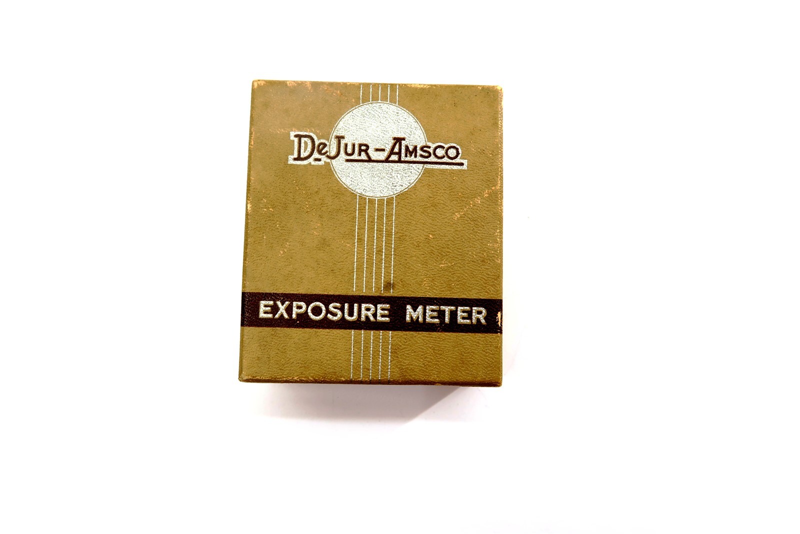 DeJur Amsco Exposure Meter 5-B with 5B Leather Case & ORIGINAL BOX ~ NOT WORKING