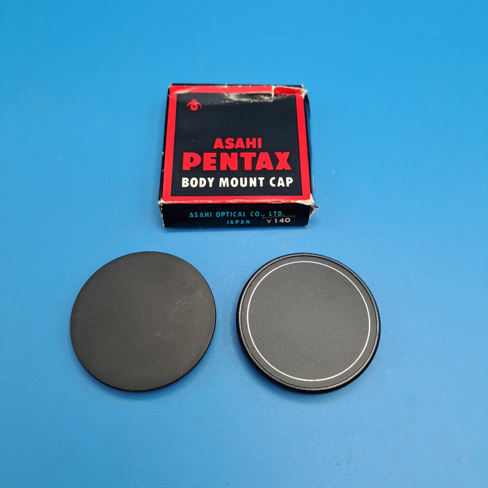 3 Vintage Pentax / Asahi Optical Metal Screw-in Camera Body Caps – Japan