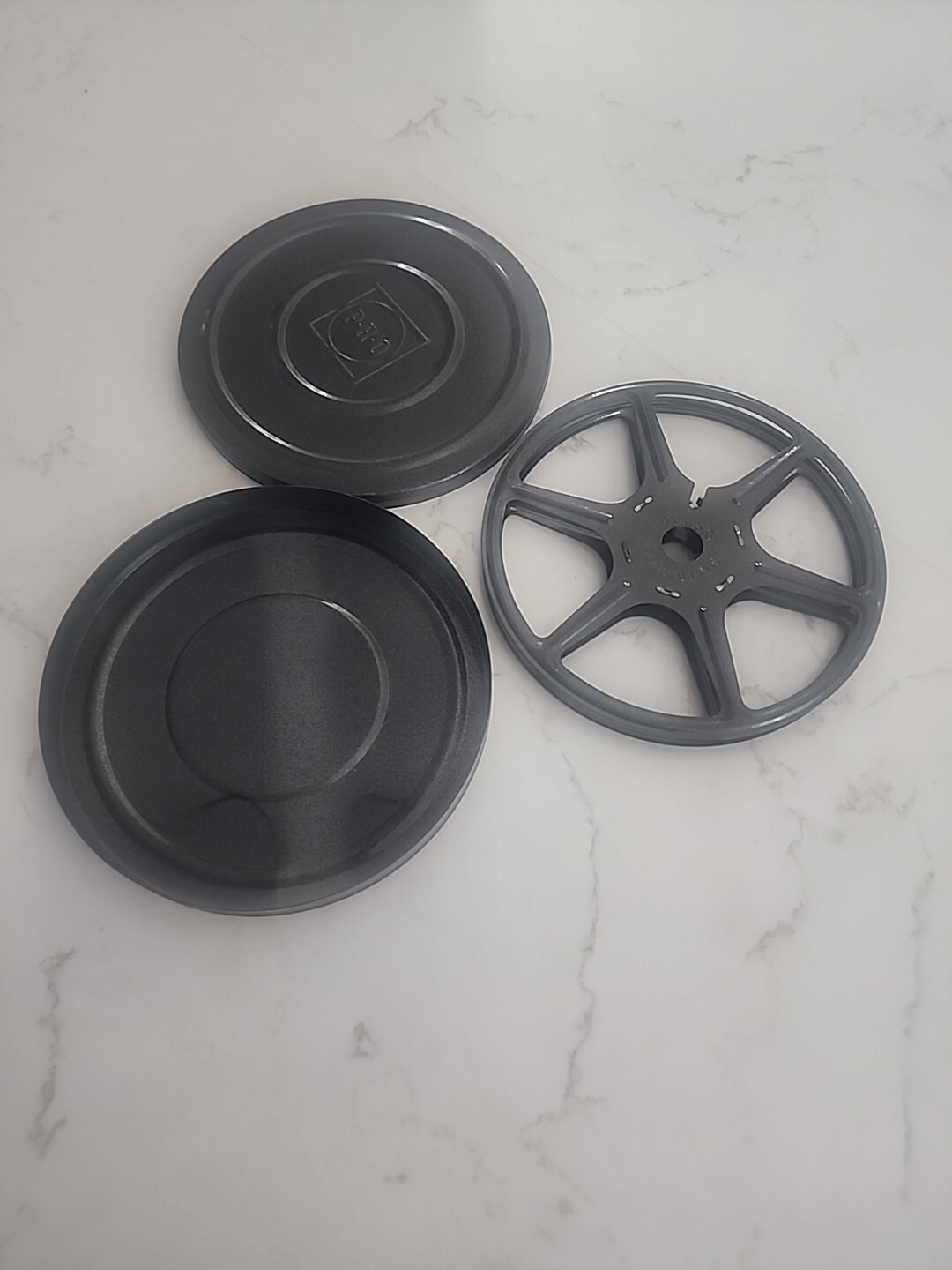 5″ Kenco 8mm Super 8 Film Reel with Can – Metal