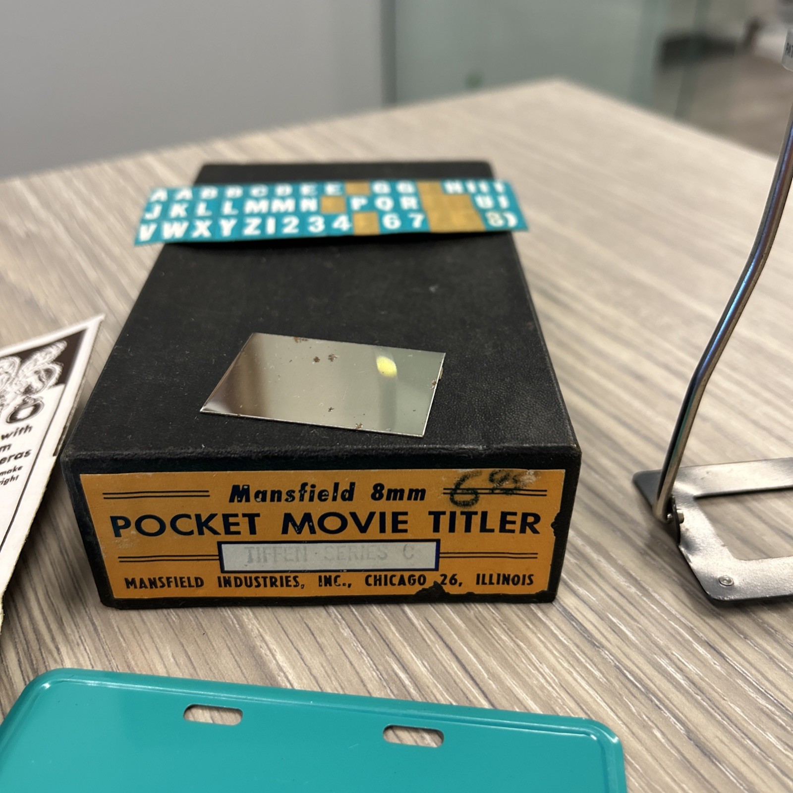 Mansfield 8mm Pocket Movie Titler Vintage Tiffen Series C