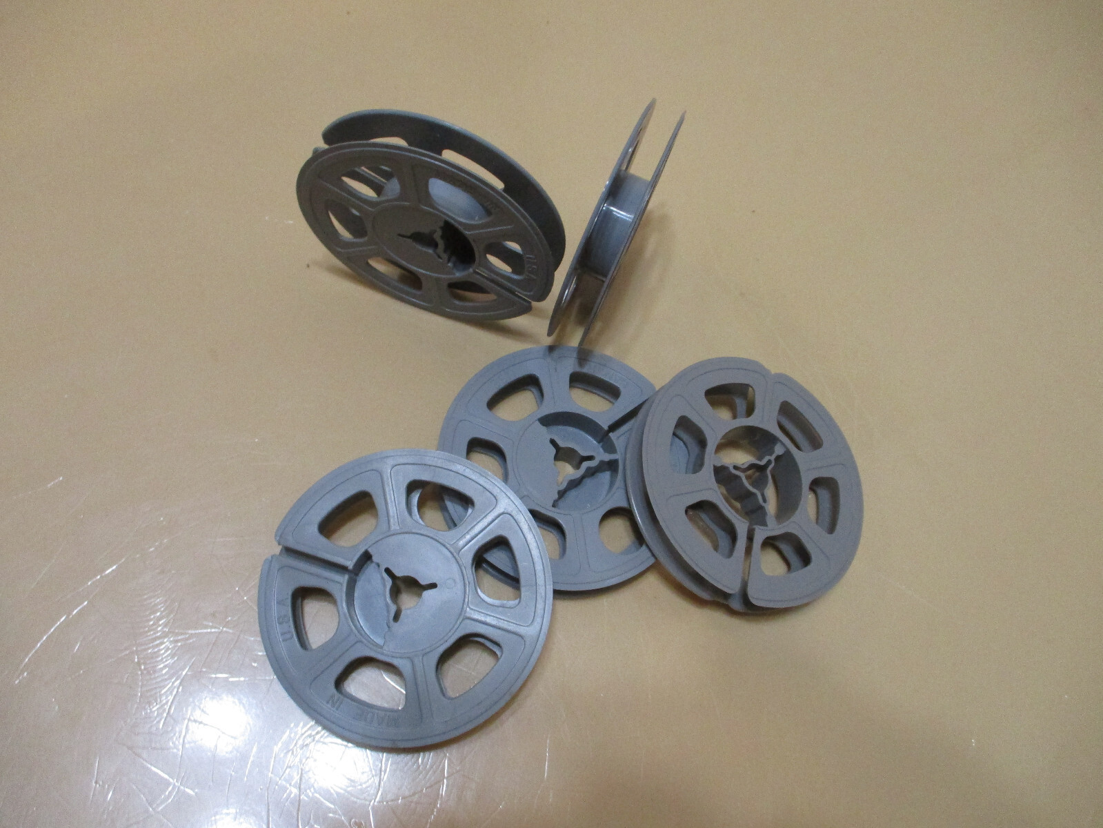 Vintage Regular 8MM Plastic Reels (Lot Of 5)