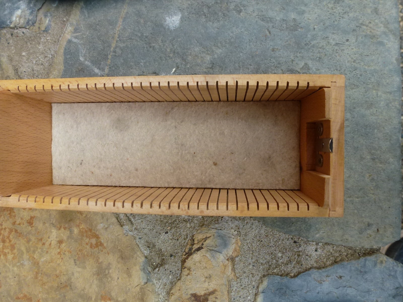 Vintage Wooden KODASLIDE Sequence File Box Eastman KODAK Company USA