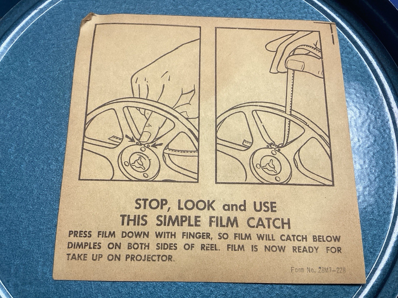 8mm Film Reels Cases Vintage Haag Drugs