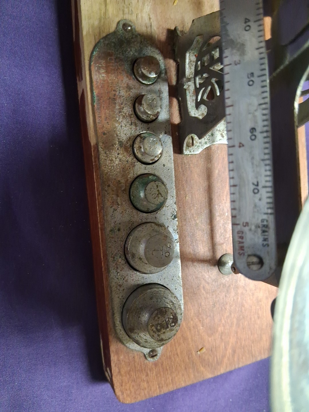 Vintage Kodak Studio Scale w/ Weights And Box